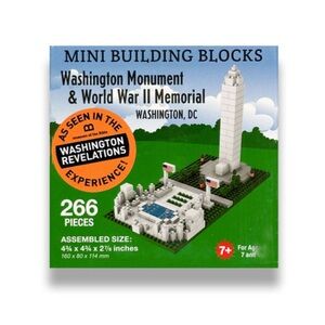 Mini Lego Washington Monument & World War Memorial
